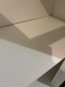 Photo de galerie - Nettoyage d’une armoire de cuisine après incendie