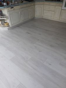 Photo de galerie - Pose de parquet flottant