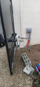 Photo de galerie - Installation moteur Somfy avec programmation
