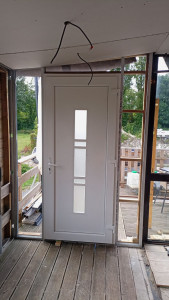 Photo de galerie - Pose porte d'entrée 