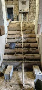 Photo de galerie - Réalisation d'un escalier 