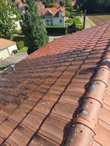 Photo de galerie - ́nettoyage de toiture 