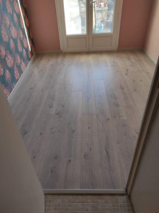 Photo de galerie - Pose de parquet - Revêtement de sol