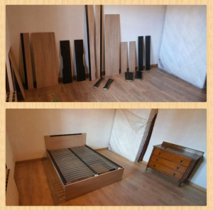 Photo de galerie - Lit et commode 