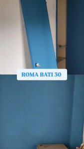 Photo de galerie - Mise en peinture mur + Porte
