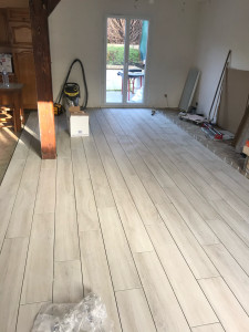 Photo de galerie - Pose de parquet - Revêtement de sol