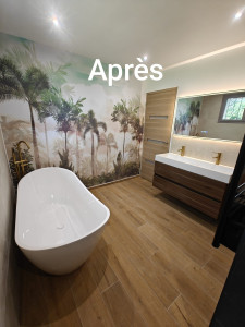 Photo de galerie - Rénovation salle de bain