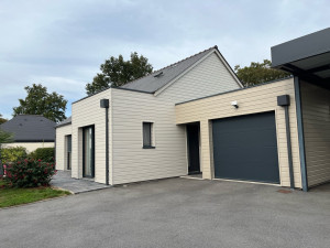 Photo de galerie - Mise en peinture d’un bardage 