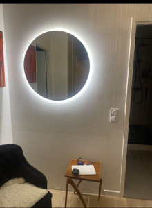 Photo de galerie - Installation lampe led 