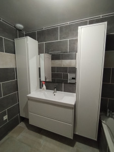 Photo de galerie - Montage et pose mobilier de salle de bain 