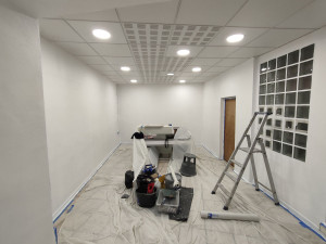 Photo de galerie - Réfection murs + peinture 