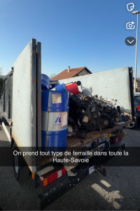 Photo de galerie - Recuperation de ferraille 