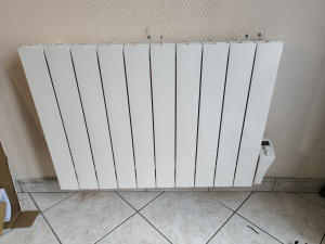 Photo de galerie - Remplacement de radiateur électrique