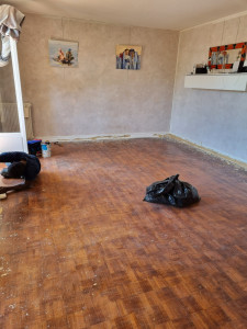 Photo de galerie - Pose de parquet - Revêtement de sol