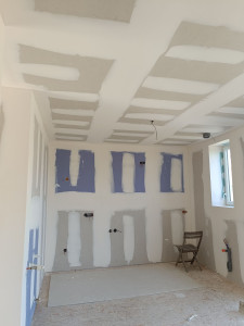 Photo de galerie - Bandes de placo