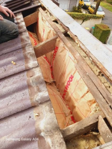 Photo de galerie - Isolation laine de verre