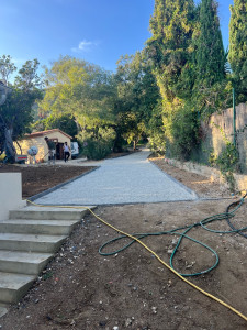 Photo de galerie - Création d’une allée 