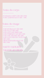 Photo de galerie - Soin visage 