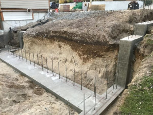 Photo de galerie - Coulage béton fondation 