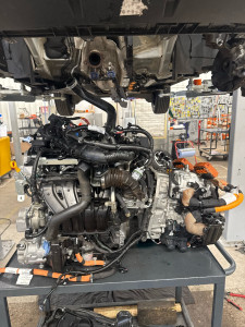 Photo de galerie - Remplacement de la boîte de vitesse/moteur électrique 