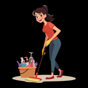 Photo de galerie - Ménage, service aux personnes âgées, courses 