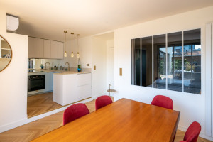 Photo de galerie - Aménagement d'un appartement à Paris 15ème