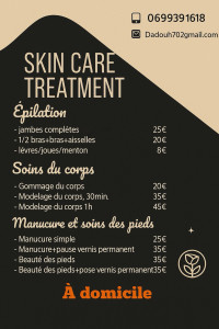 Photo de galerie - Esthéticienne à domicile