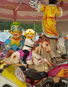 Photo de galerie - Des sorties au parc et un tour de manège pour finir cette bonne journée ☺️