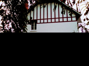 Photo de galerie - Peinture façade avec sont colombages 