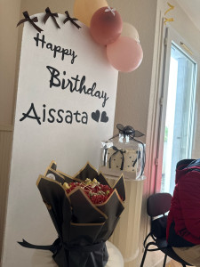 Photo de galerie - Réalisation d’un Backdrop  Fait Par Mes Soins 