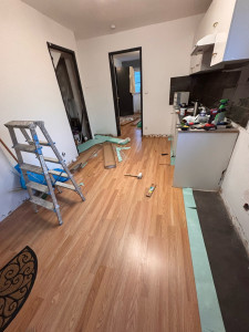 Photo de galerie - Pose de parquet - Revêtement de sol