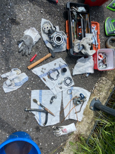 Photo de galerie - Remise à neuf moteur moto cross (toute cylindrée) celle ci 85 kx 