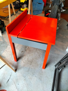 Photo de galerie - Création d un bureau sur mesure 