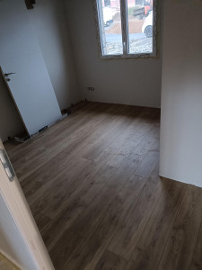 Photo de galerie - Pose parquet flottant