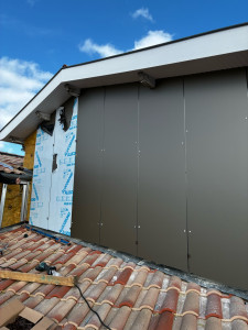 Photo de galerie - Pose de bardage 