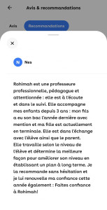 Photo de galerie - Avis extérieur sur superprof