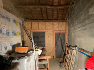 Photo de galerie - Mur en ossature bois