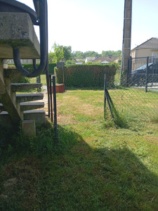 Photo de galerie - Avec de la débroussaillage qui reste et après c'est fini