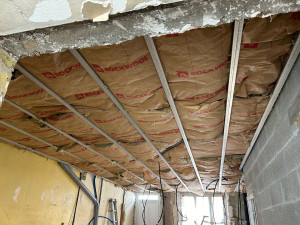 Photo de galerie - Pose de fourrure + isolation 