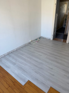 Photo de galerie - Pose de parquet - Revêtement de sol