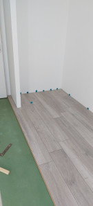 Photo de galerie - Pose de parquet