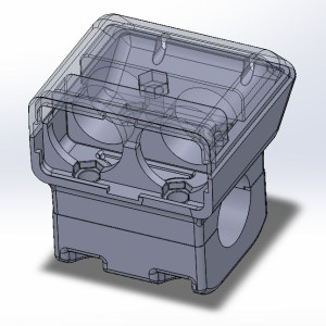 Photo de galerie - Modélisation et impression commodo Jet ski
