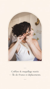 Photo de galerie - Chignon mariee 