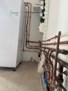 Photo de galerie - Installation d’une pompe à chaleur 
