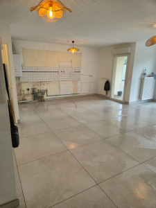Photo de galerie - Pose carrelage 90×90