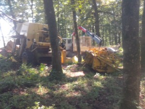 Photo de galerie - Débarrasse encombrants moissonneuse batteuse