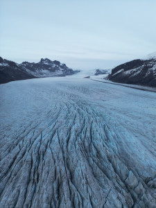 Photo de galerie - Une photo prise en drone en Islande 