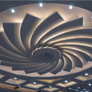 Photo de galerie - Faux plafond avec des LED 