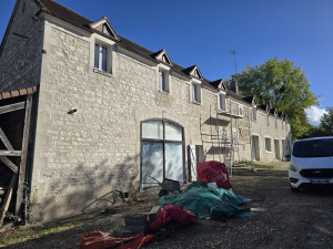 Photo de galerie - Joints de pierres à la chaux blanche