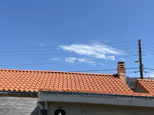 Photo de galerie - Dépose des tuiles 